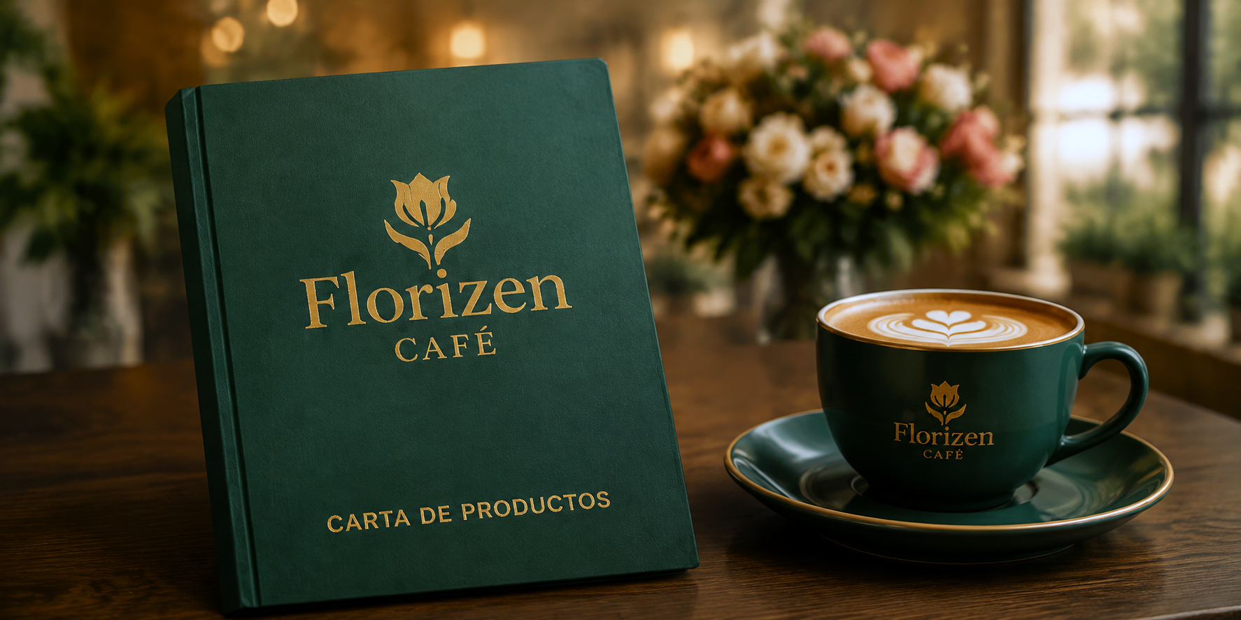 Carta de productos Florizen Café