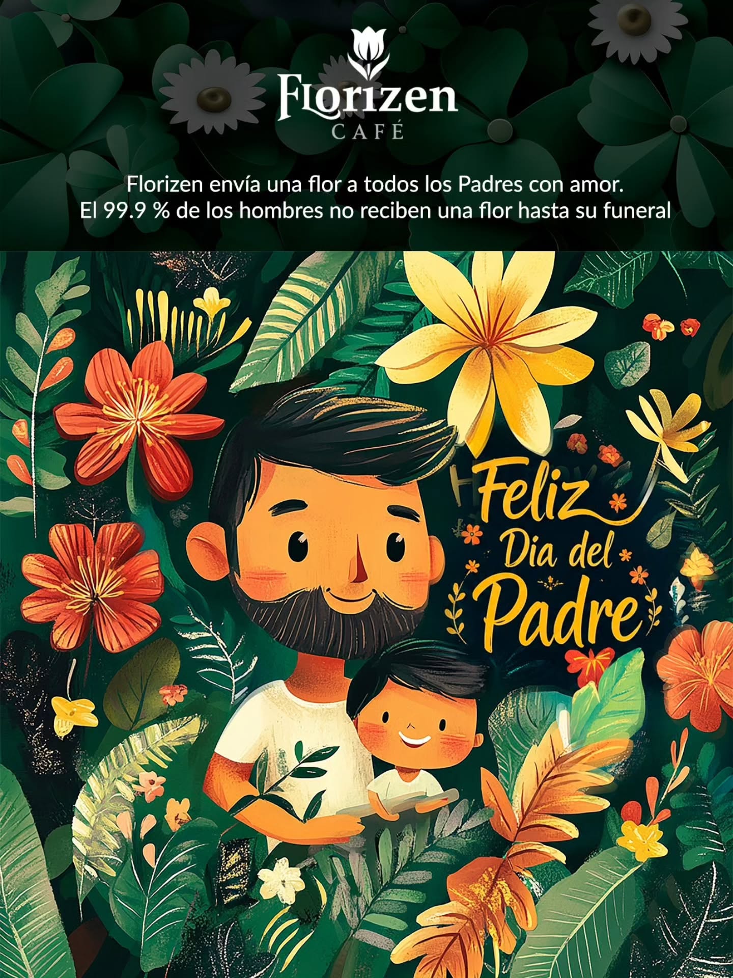Publicación de Florizen Café en Instagram