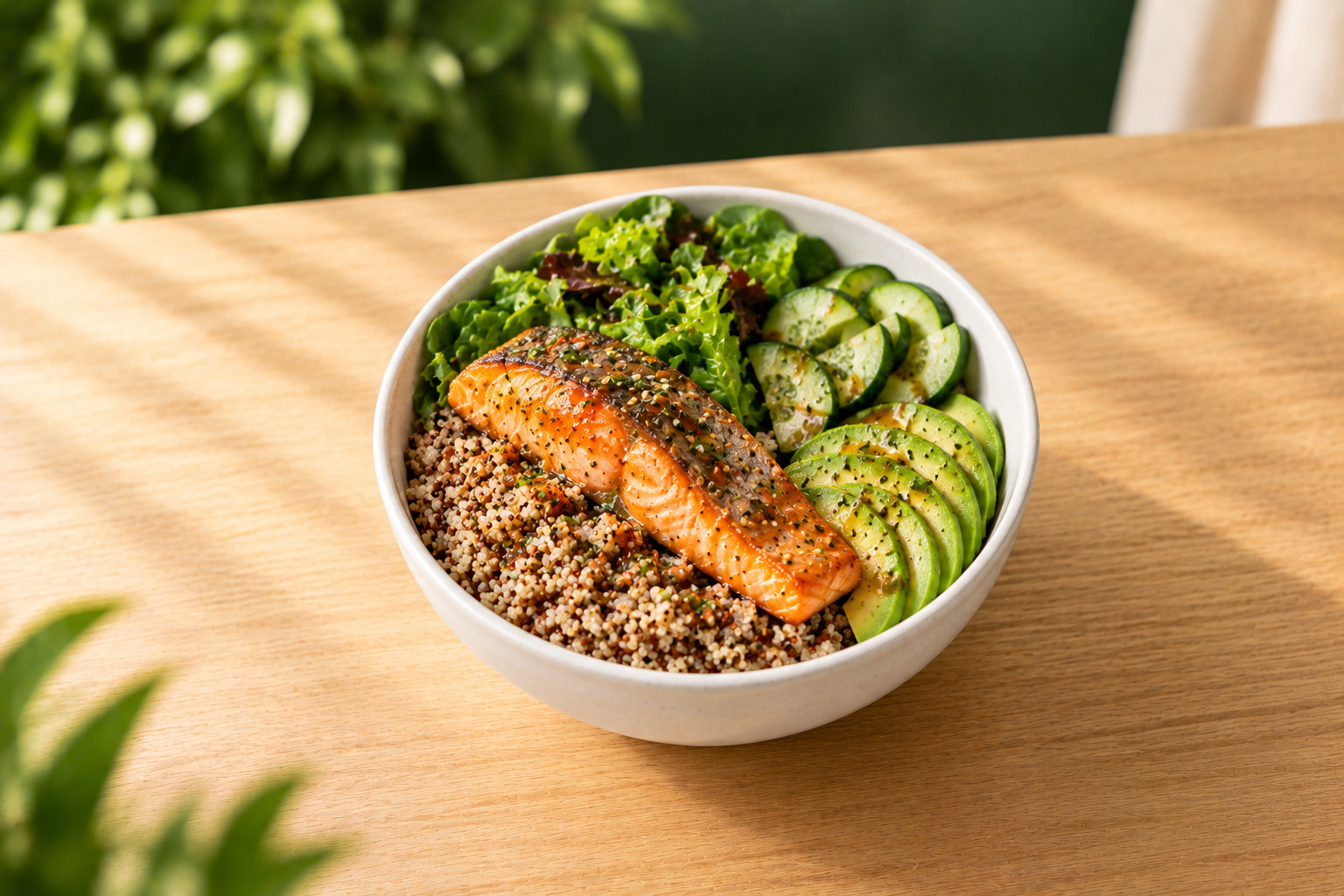 Bowl de salmón
